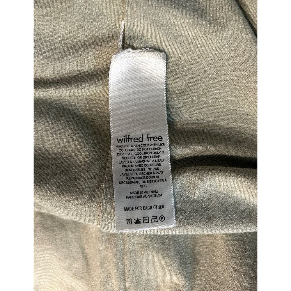 Wilfred Aritzia Free Orbit Dress Green - Picture 6 of 9